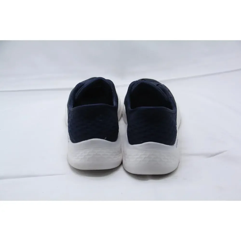 Skechers Go Walk Shoes Womens Size 9 Navy Blue Comfort Sneakers SN124836 NVW